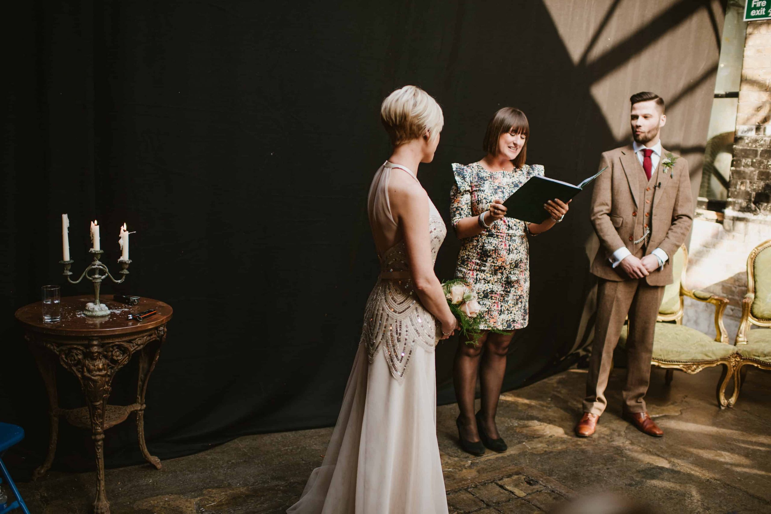 Katharine & Judd's wedding at Mc Motors