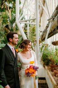 A testimonial from a couple who married at The Barbican Conservatory